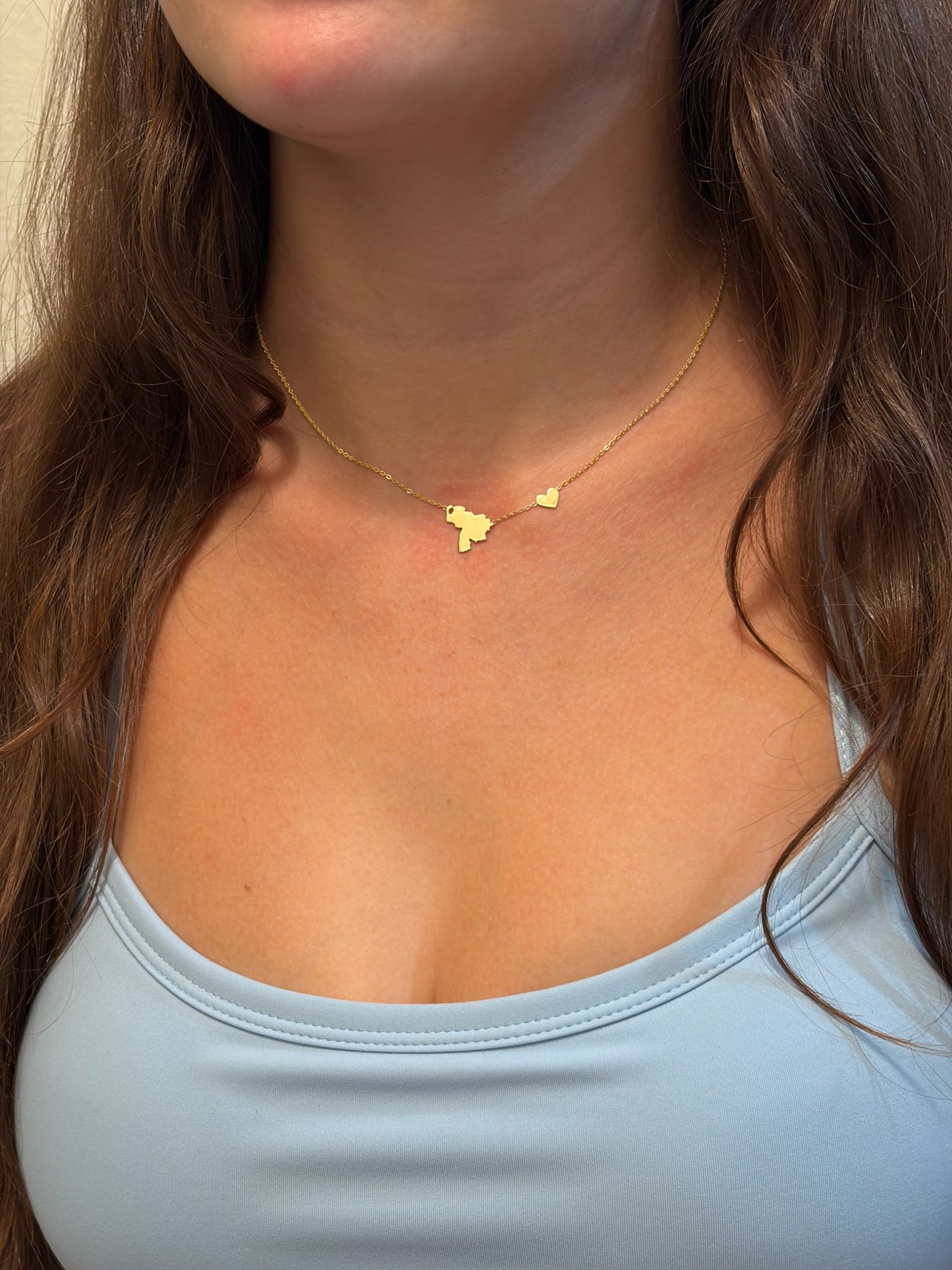 "Venezuela Star Map" Necklace - 925 Sterling Silver