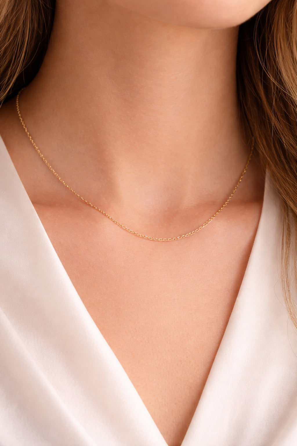"Puzzle Heart" Pendant Necklace - 14k Solid Gold
