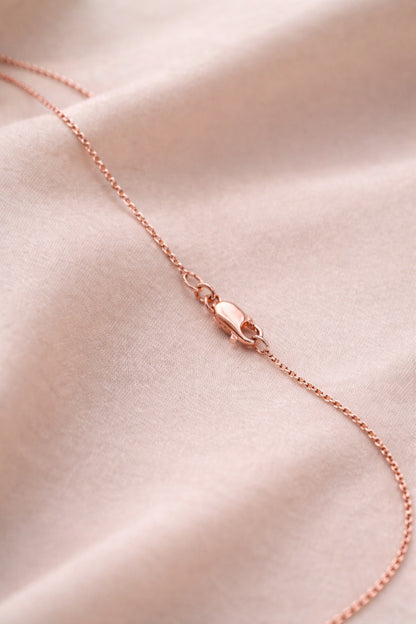 "Cable Link" Chain - 14k Solid Gold, 3 Colors