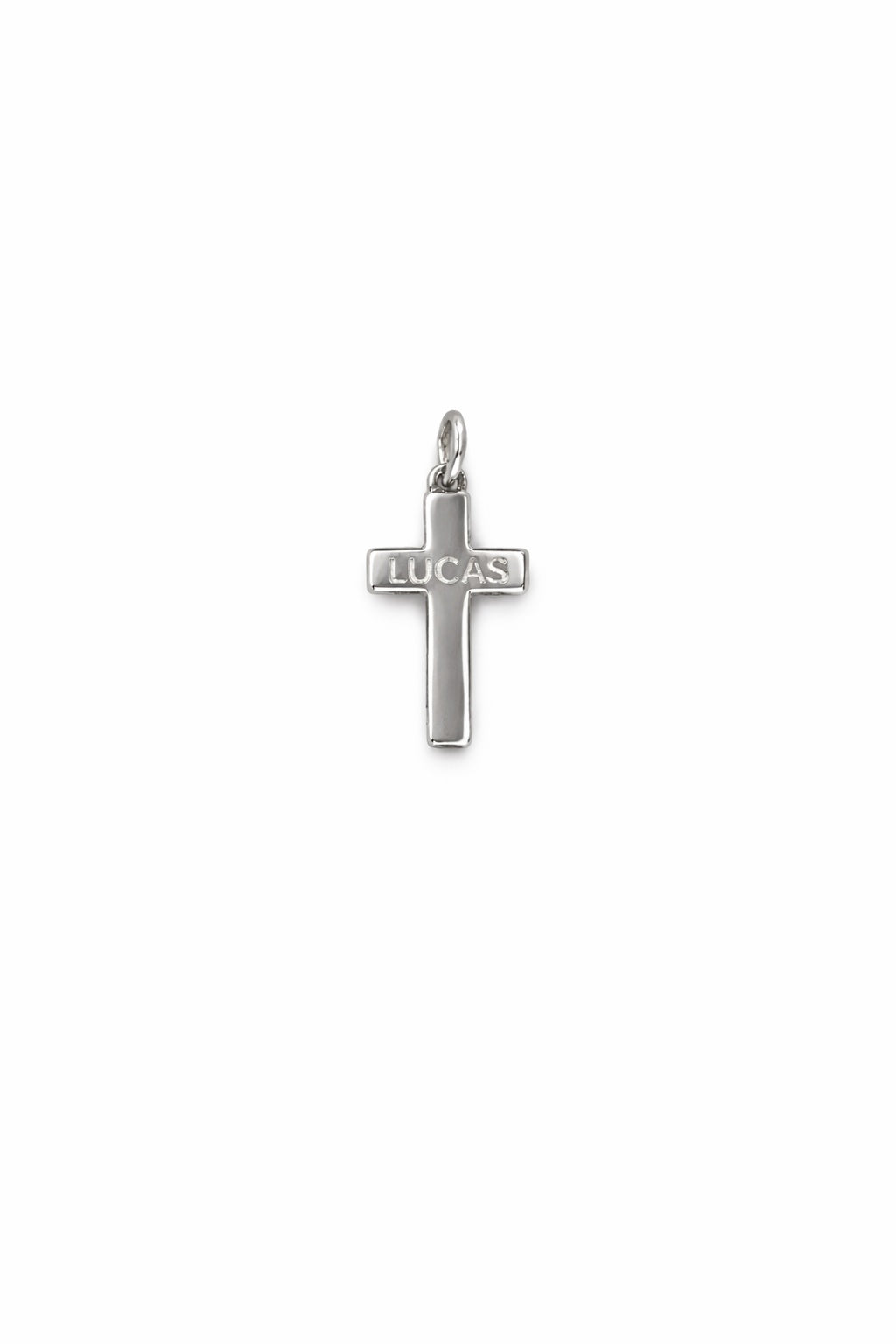 "Minimalist Cross" Pendant Necklace - 925 Sterling Silver, Available in 2 Sizes