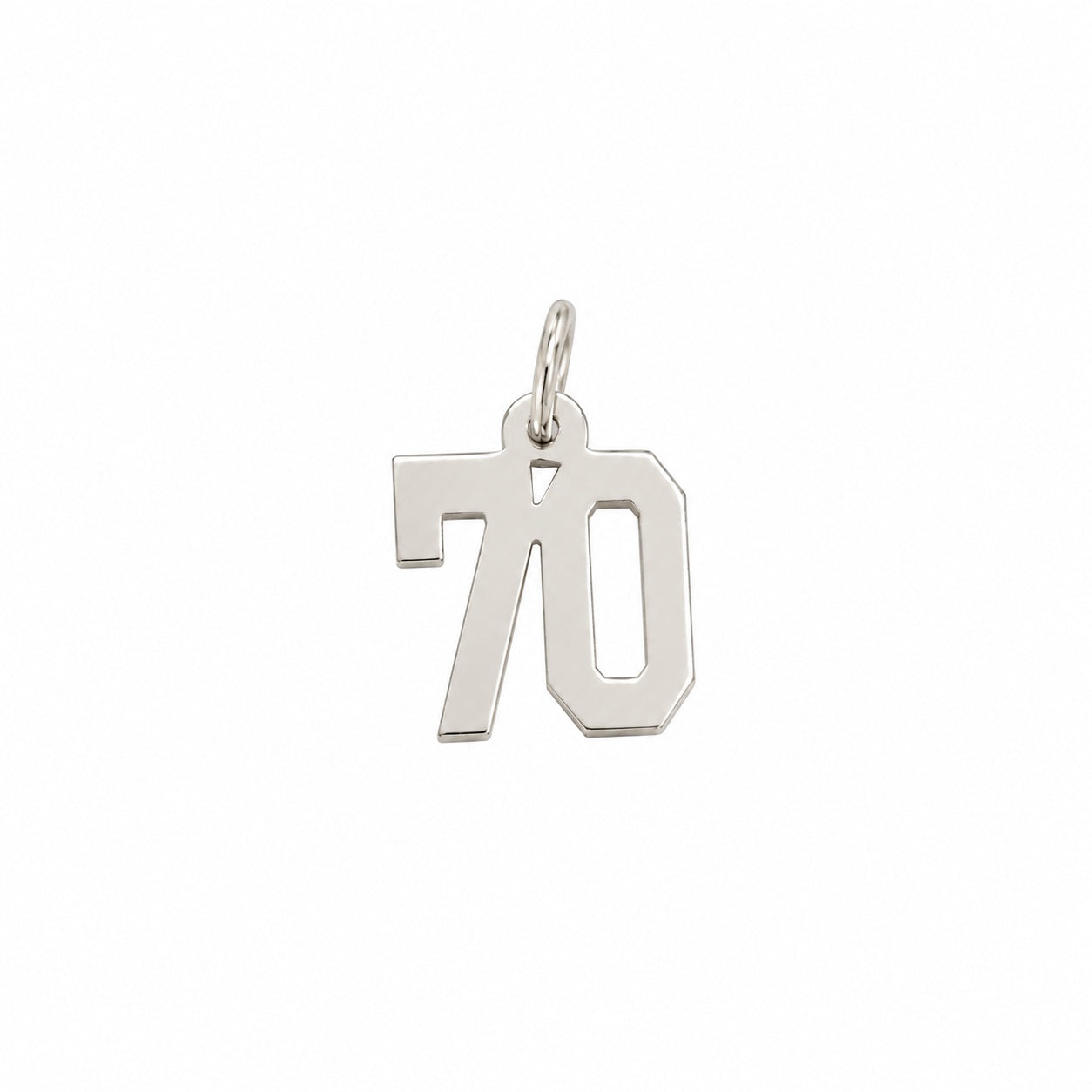 "Number" Pendant Necklace - 925 Sterling Silver