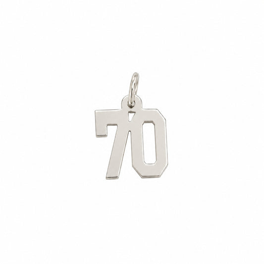 "Number" Pendant Necklace - 925 Sterling Silver