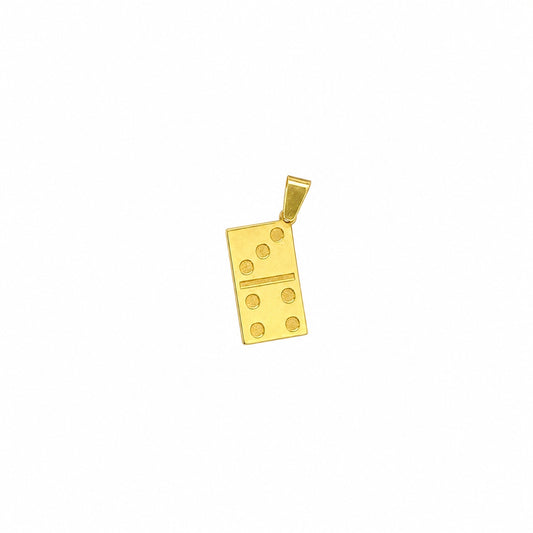 "Domino Tile" Pendant - 925 Sterling Silver