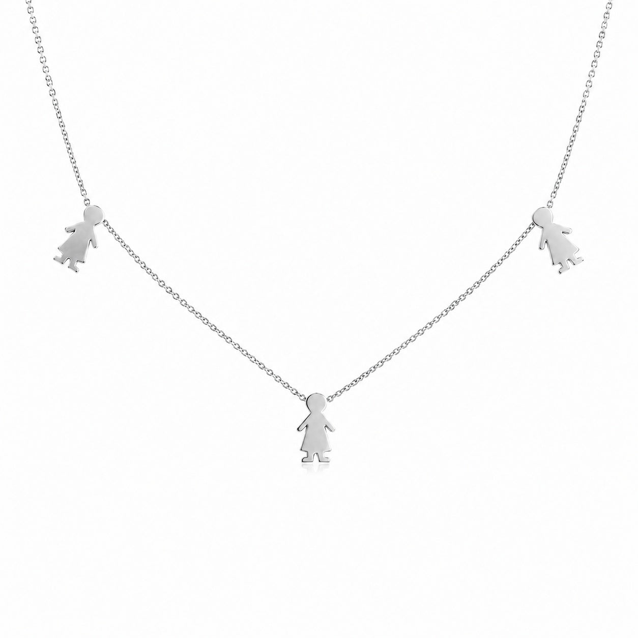 "Initial-Ready Boys" Necklace - 925 Sterling Silver