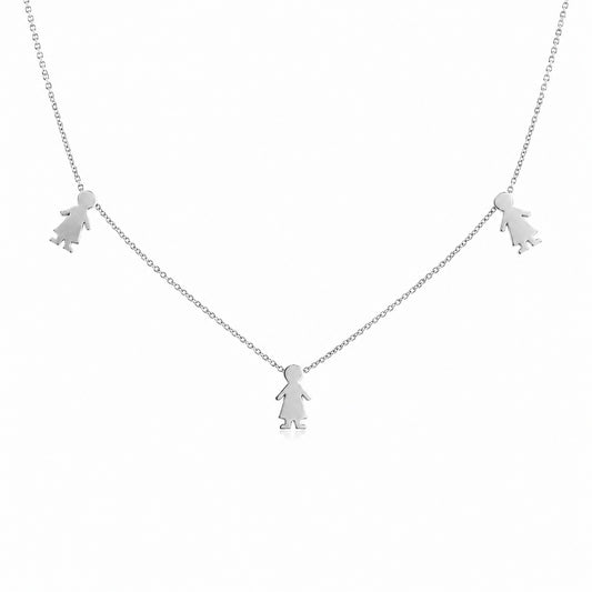 "Initial-Ready Boys" Necklace - 925 Sterling Silver
