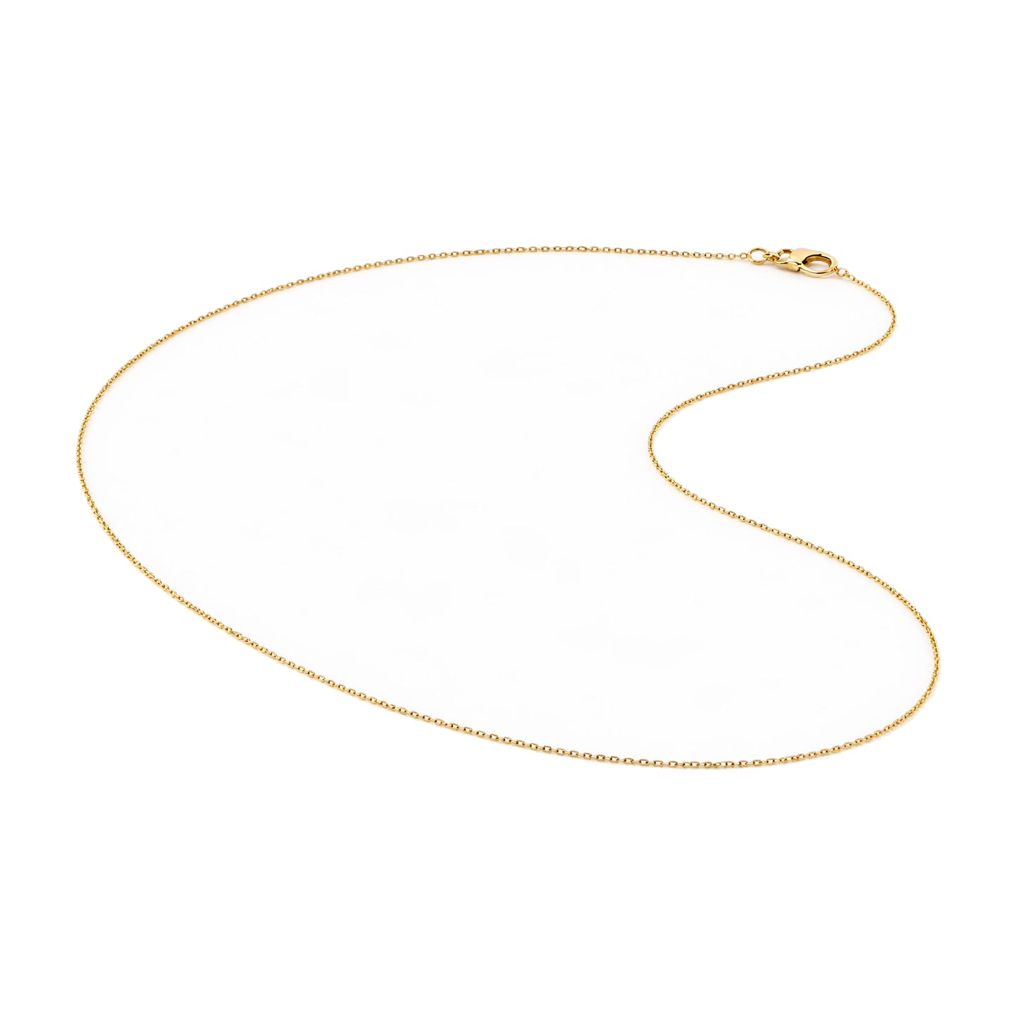 "Cable Link" Chain - 14k Solid Gold, 3 Colors