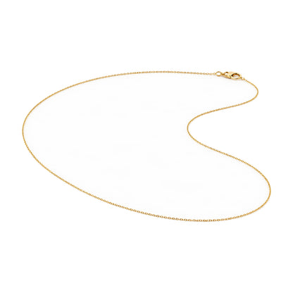 "Cable Link" Chain - 14k Solid Gold, 3 Colors