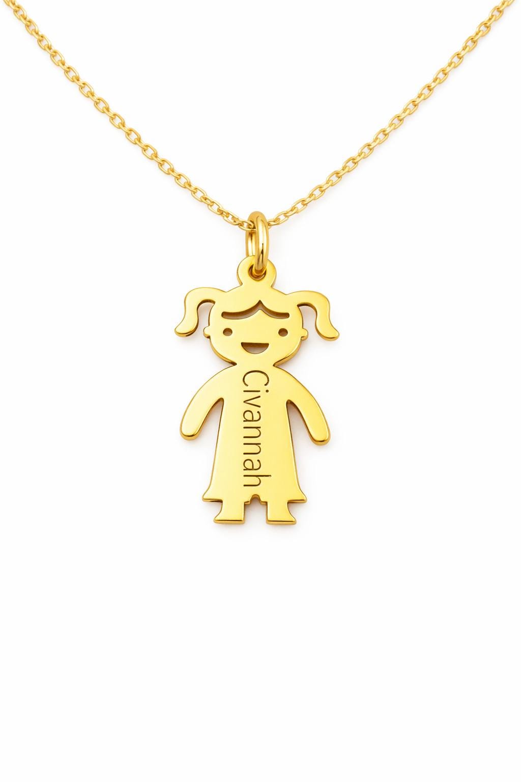 "Little One" Pendant - 14k Solid Gold