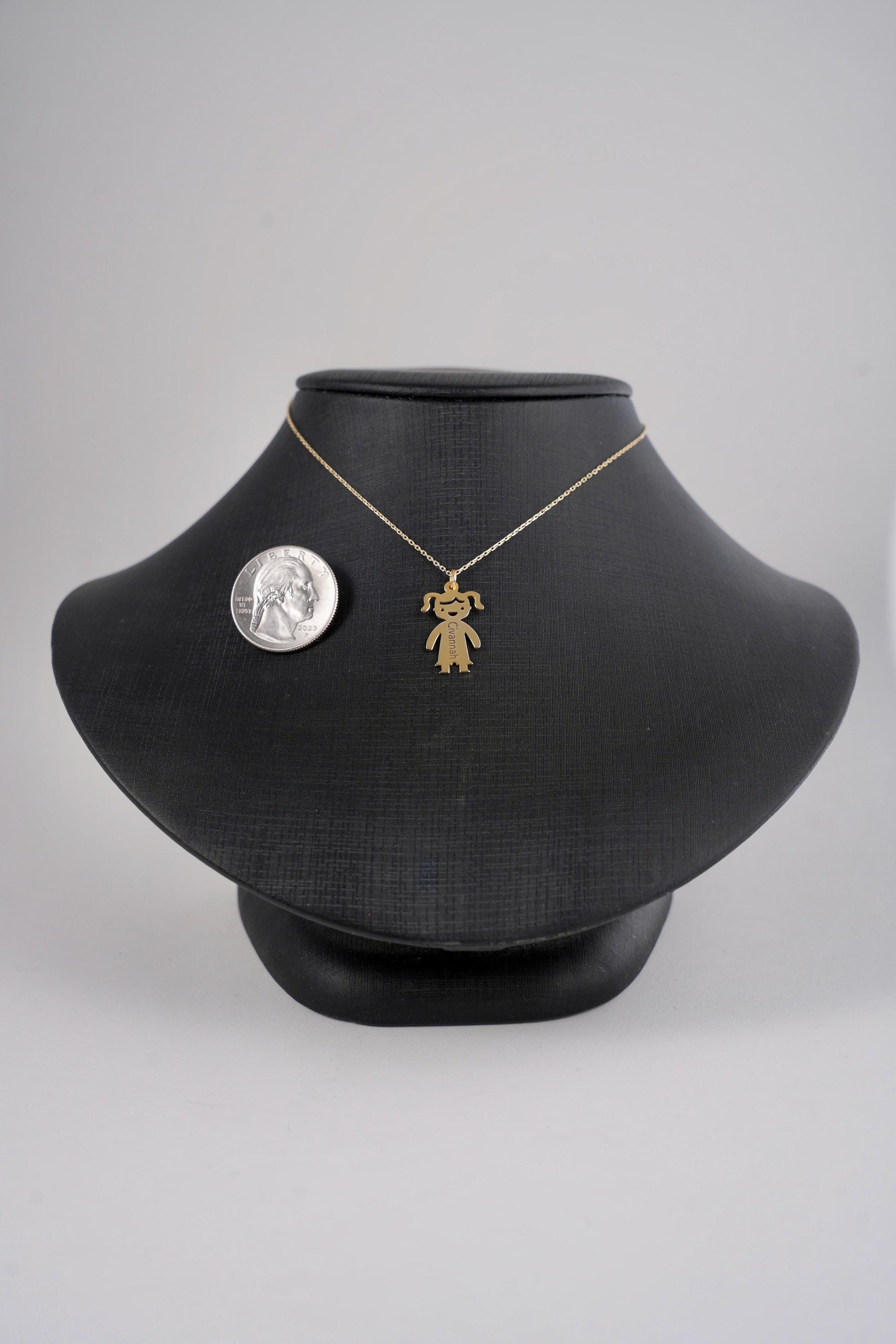 "Little One" Pendant - 14k Solid Gold