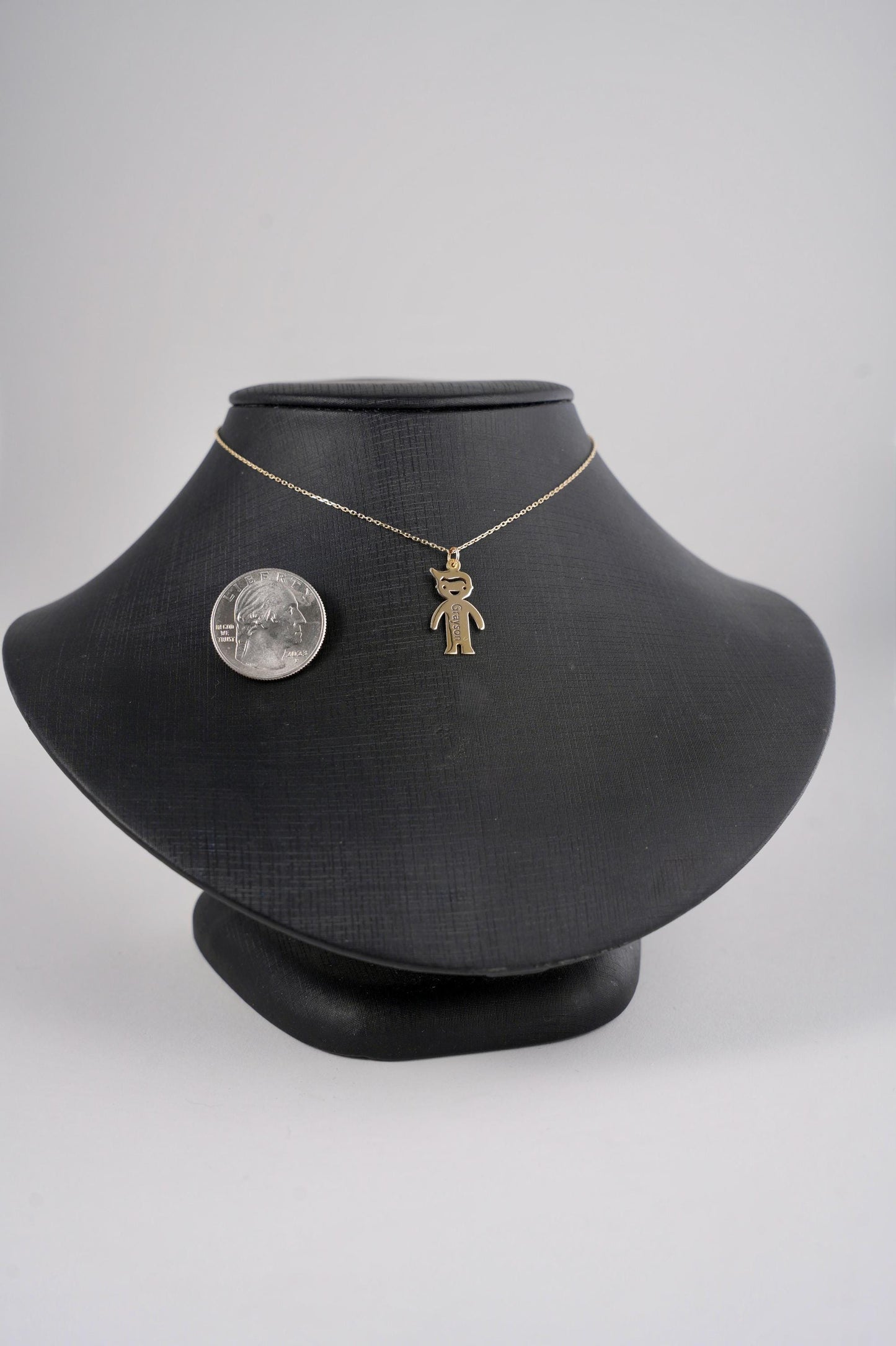 "Little One" Pendant - 14k Solid Gold