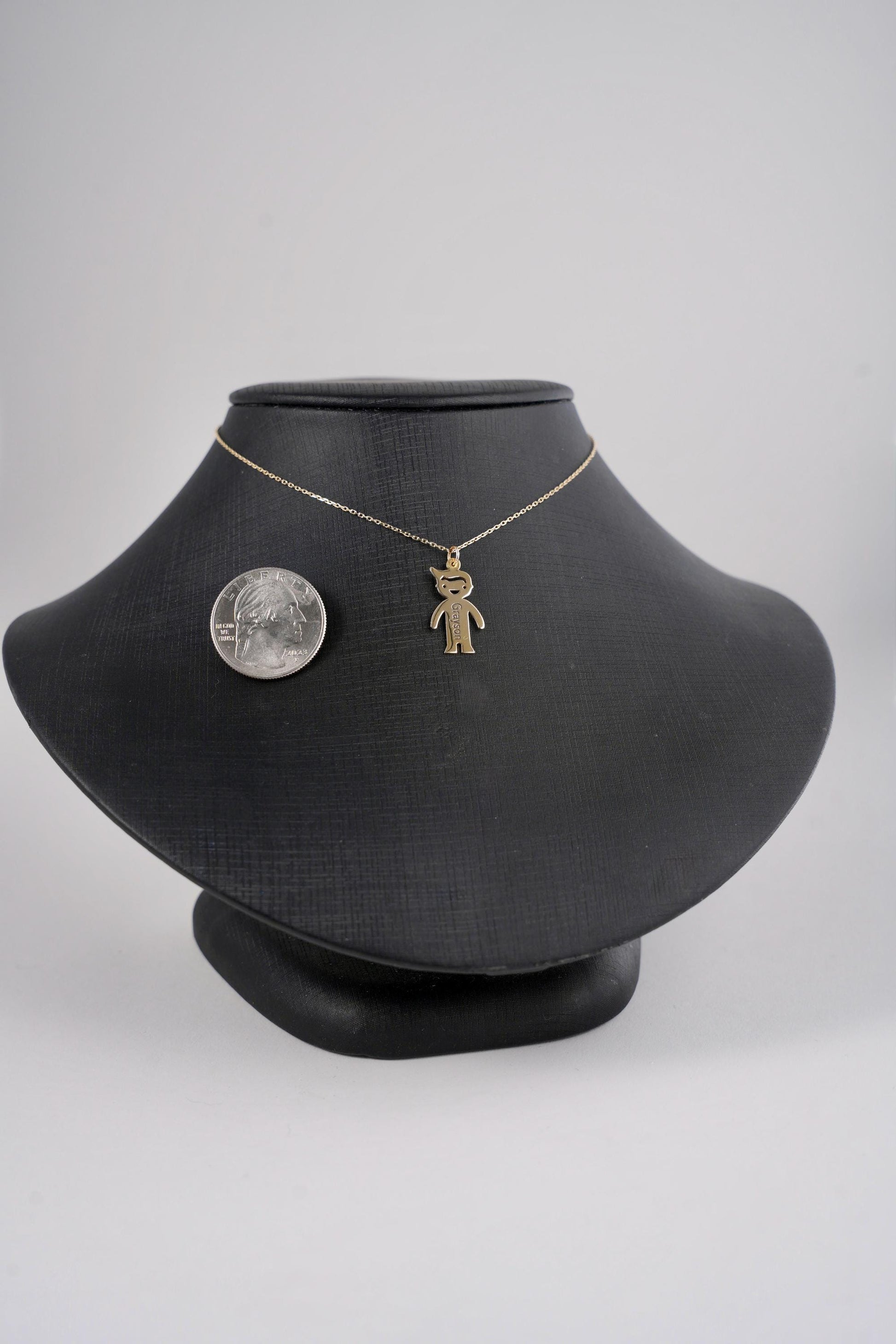 "Little One" Pendant - 14k Solid Gold