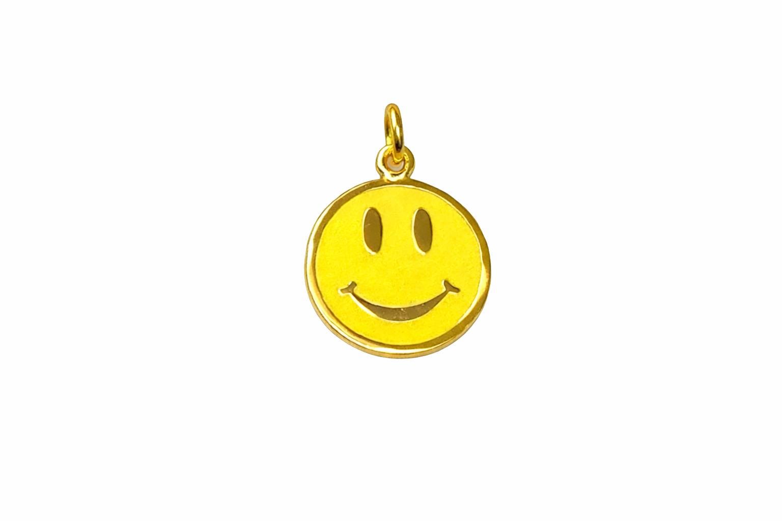 "Sunny Side Up" Pendant - 14k Solid Gold