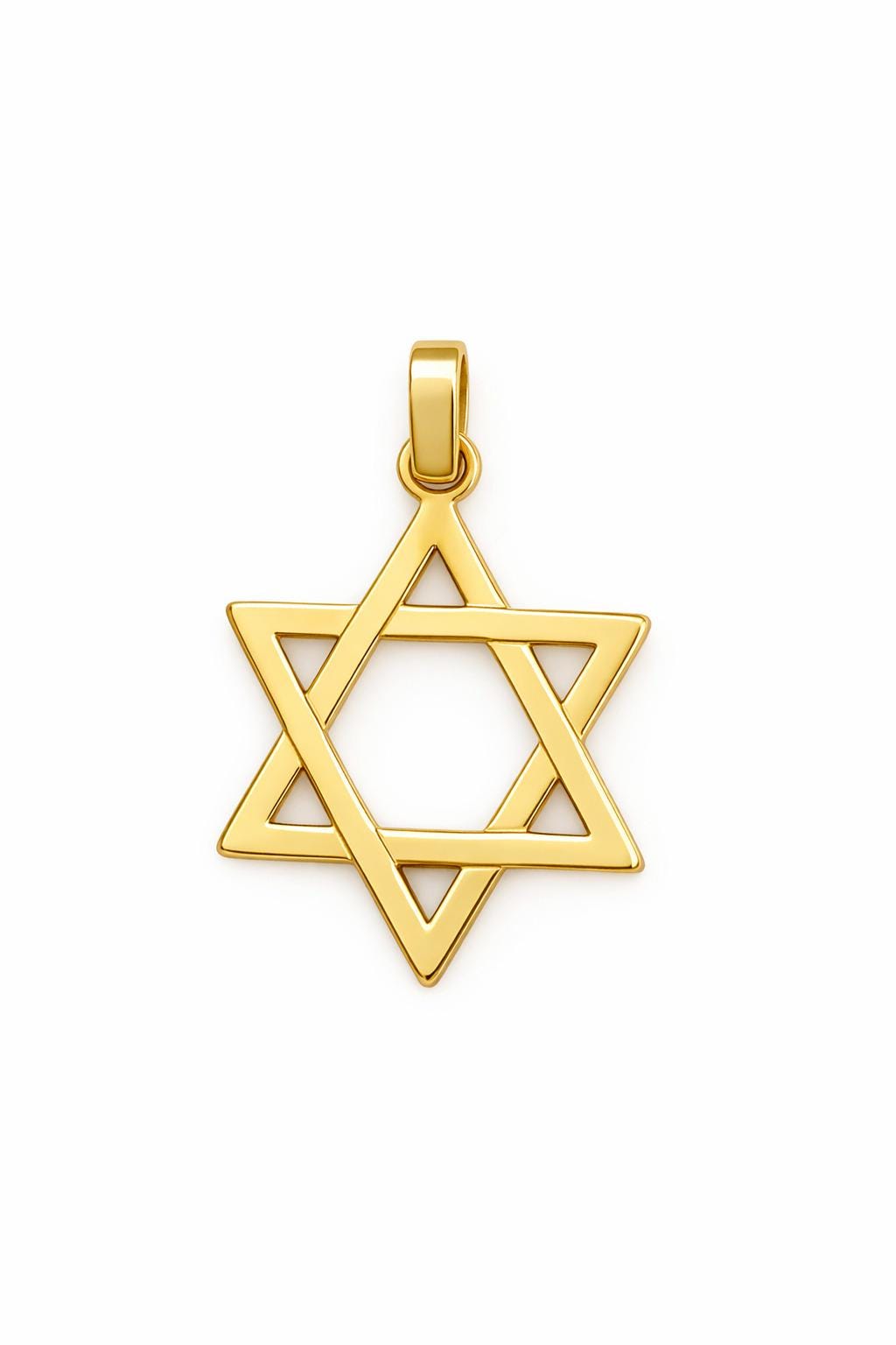 "Star of David" Pendant - 14K Solid Gold