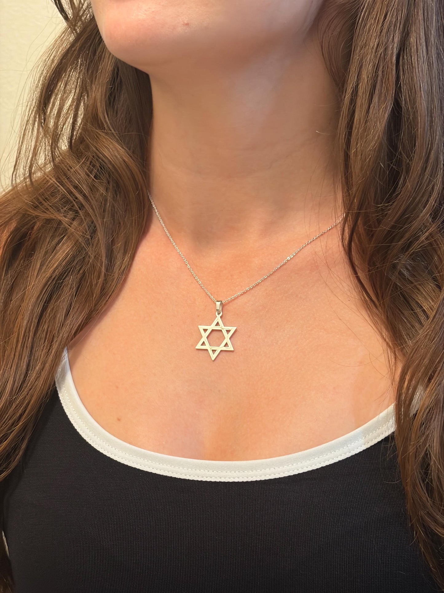 "Star of David" Pendant - 14K Solid Gold