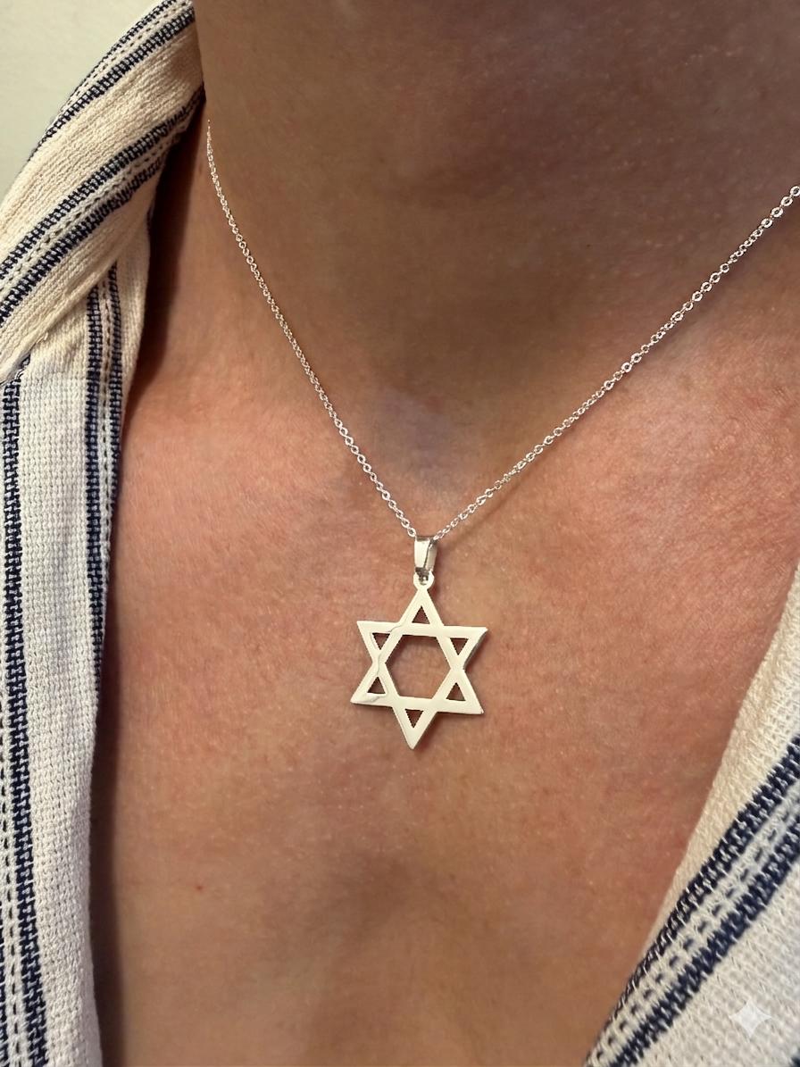 "Star of David" Pendant - 14K Solid Gold