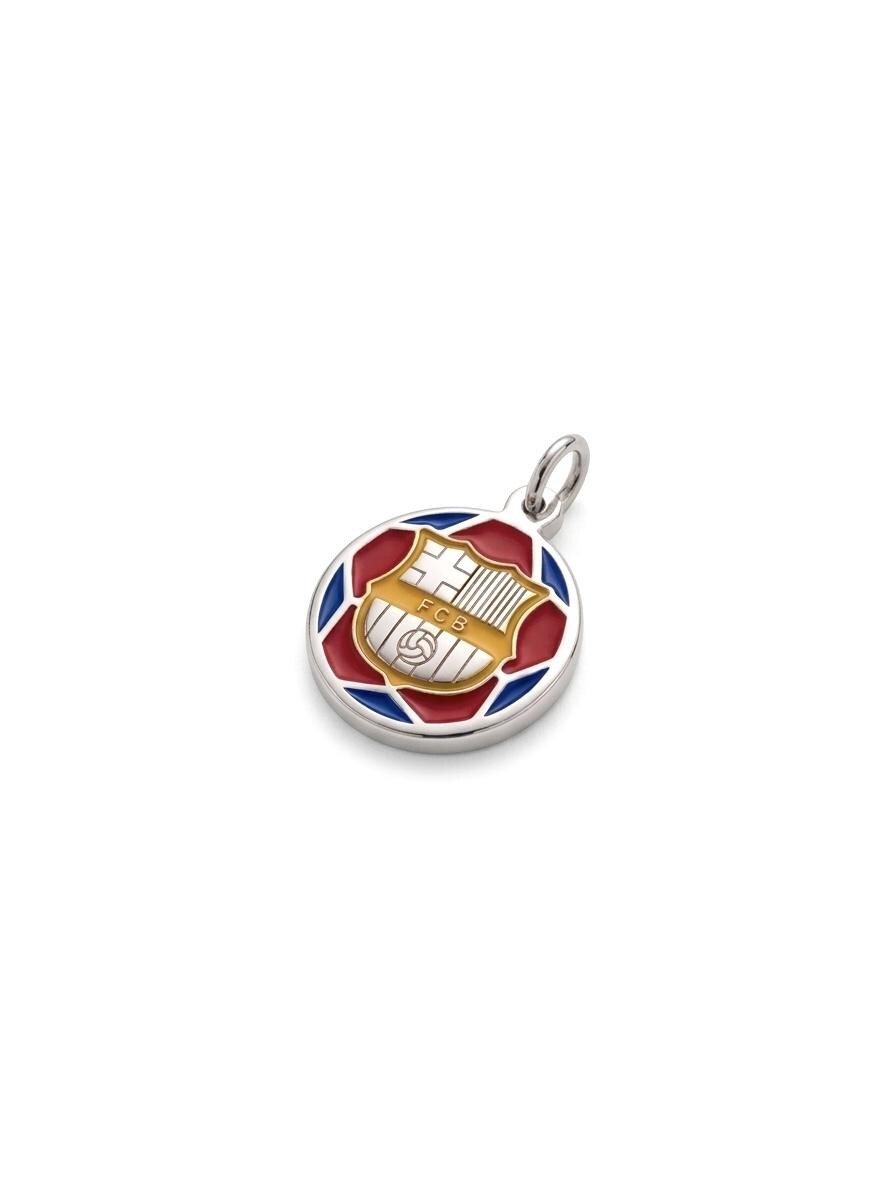 "FCB Enamel Ball" Pendant - 925 Sterling Silver