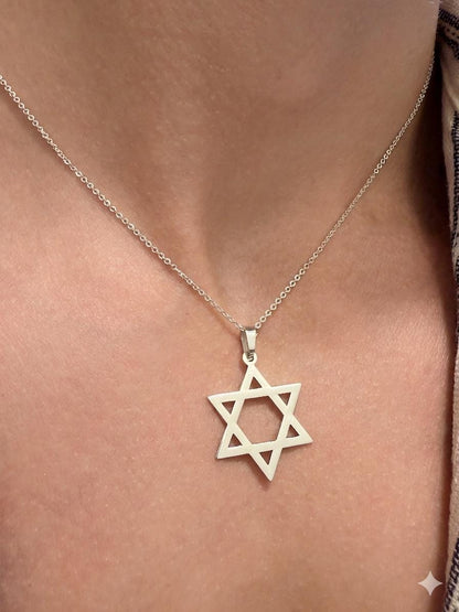 "Star of David" Pendant - 14K Solid Gold