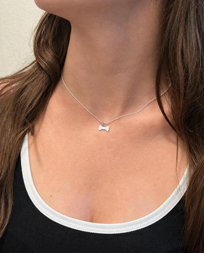 "Dog Bone" Pendant - 14k Solid Gold