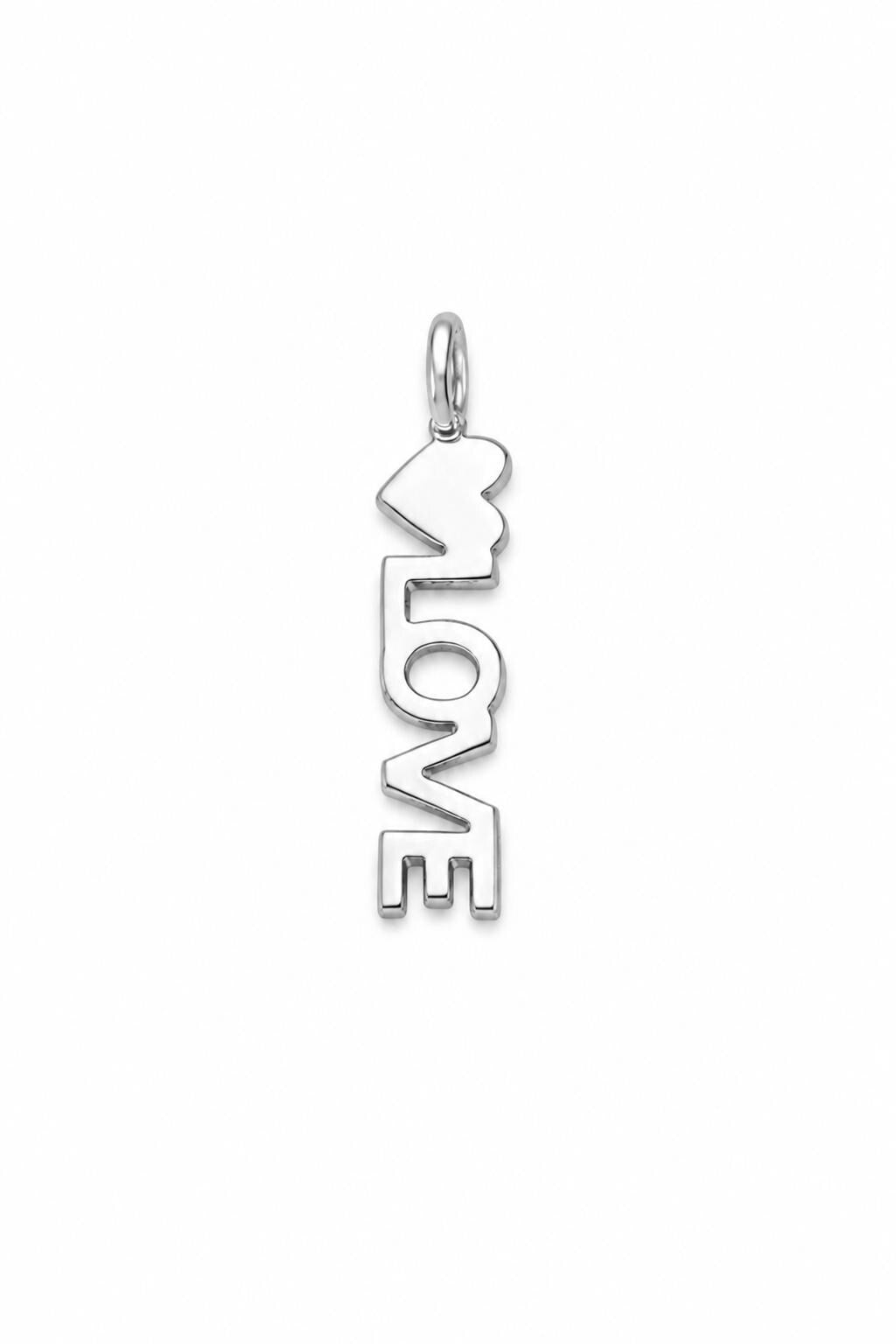 "Open Heart" Pendant - 925 Sterling Silver