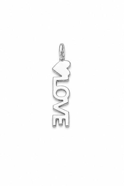 "Open Heart" Pendant - 925 Sterling Silver