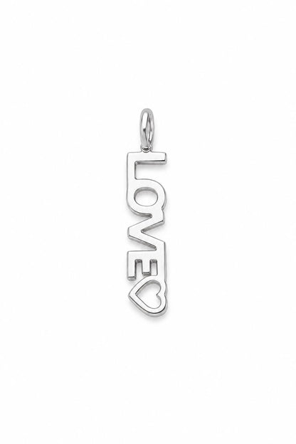 "Open Heart" Pendant - 925 Sterling Silver