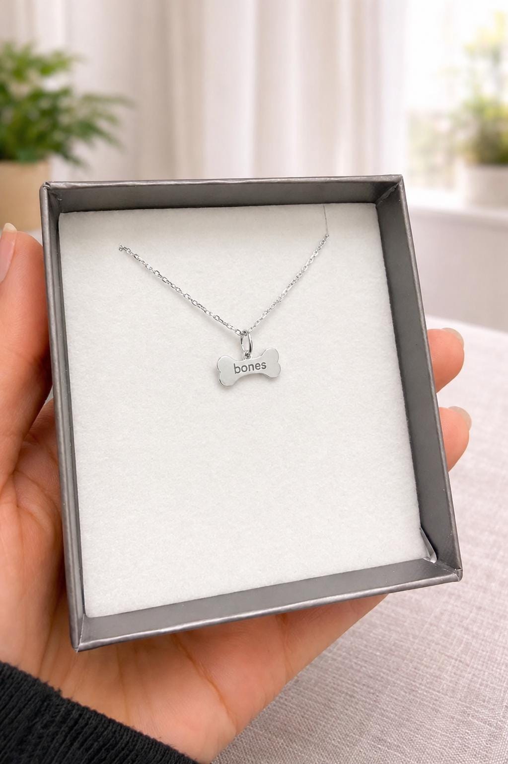 "Dog Bone" Pendant - 14k Solid Gold