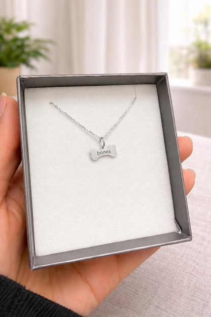 "Dog Bone" Pendant - 14k Solid Gold