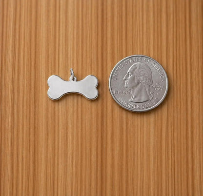 "Dog Bone" Pendant - 14k Solid Gold