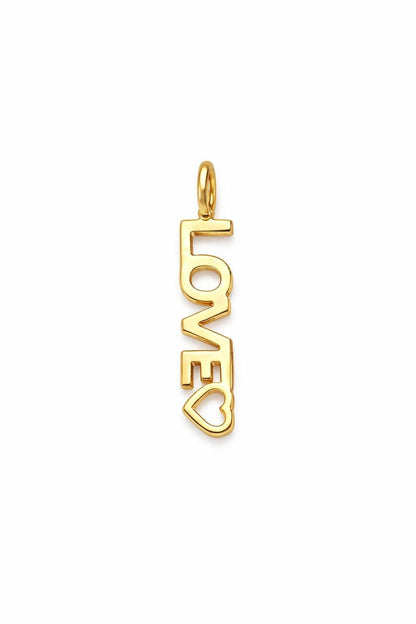 "Open Heart" Pendant Necklace - 14k Solid Yellow Gold