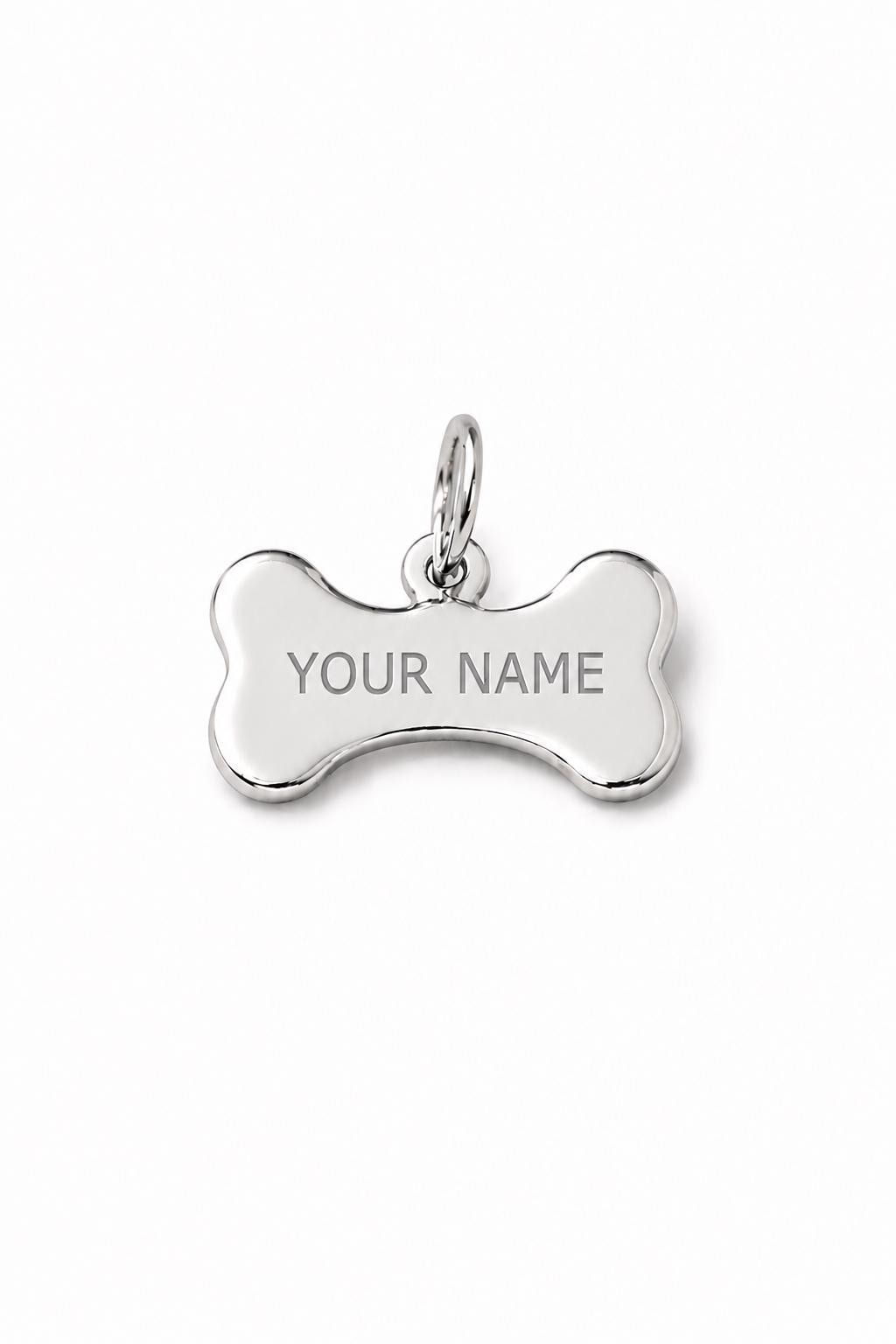 "Dog Bone" Pendant - 14k Solid Gold