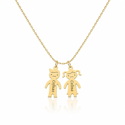 "Little One" Pendant - 14k Solid Gold