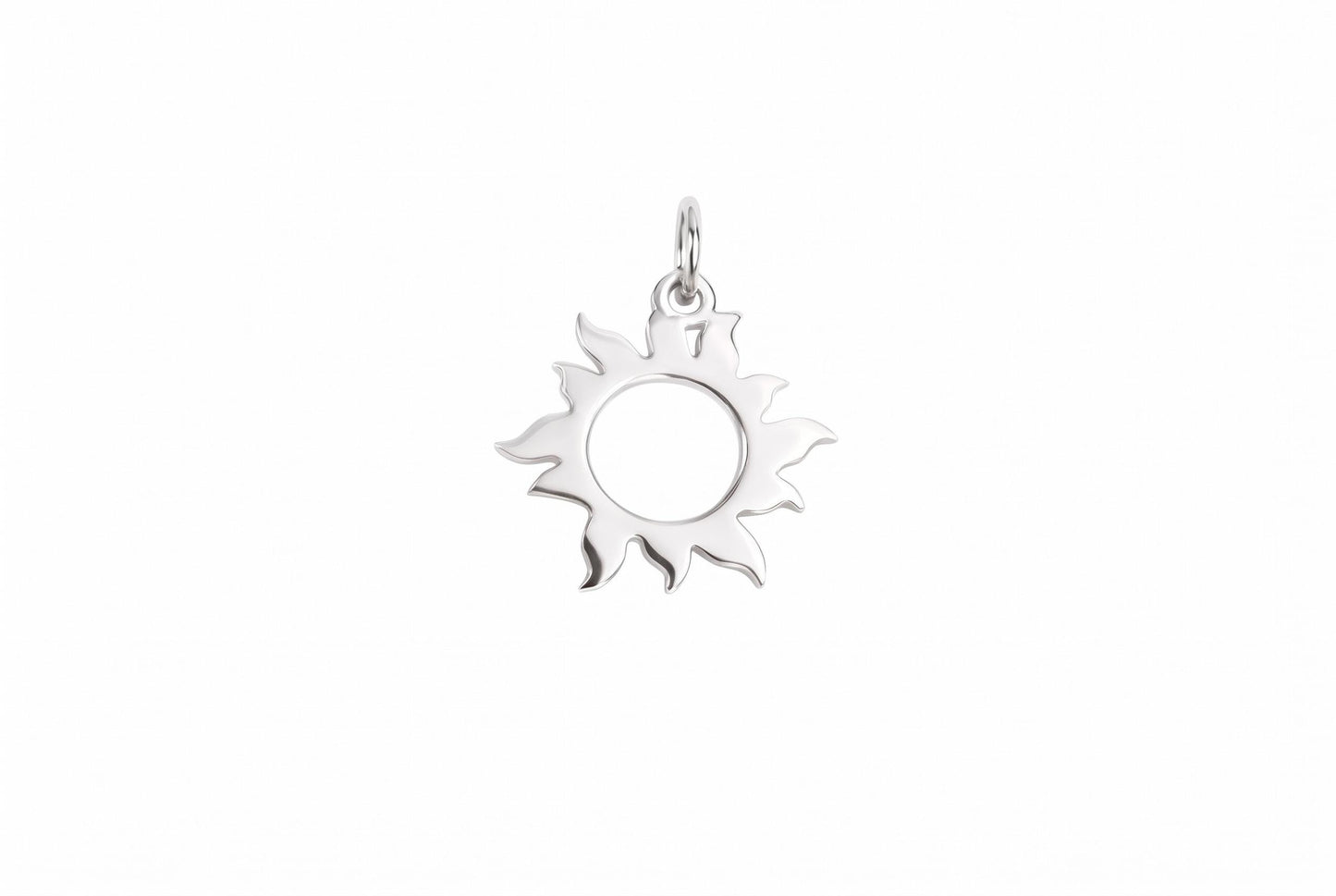 "Radiant Sun" Pendant Necklace - 925 Sterling Silver