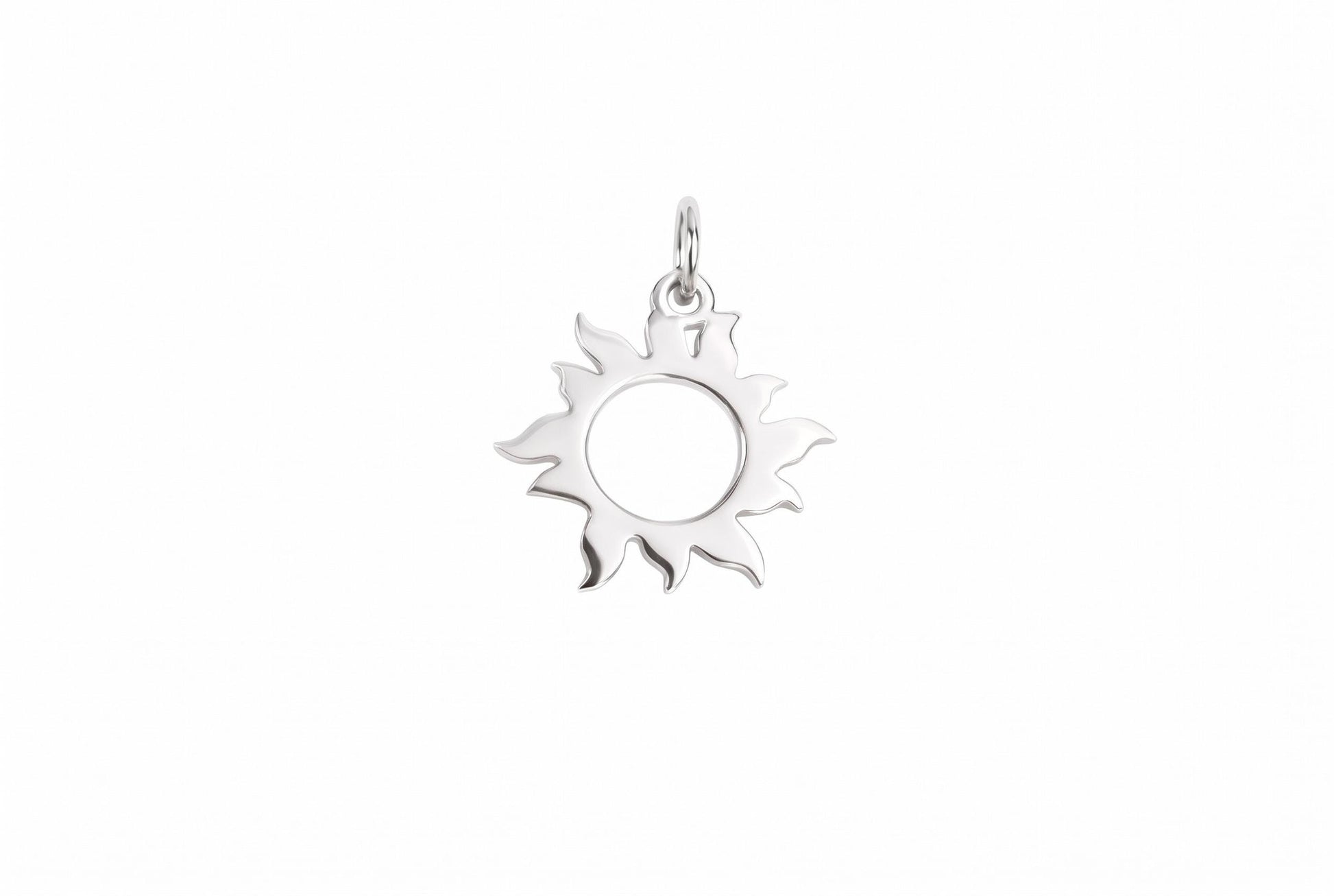 "Radiant Sun" Pendant Necklace - 925 Sterling Silver