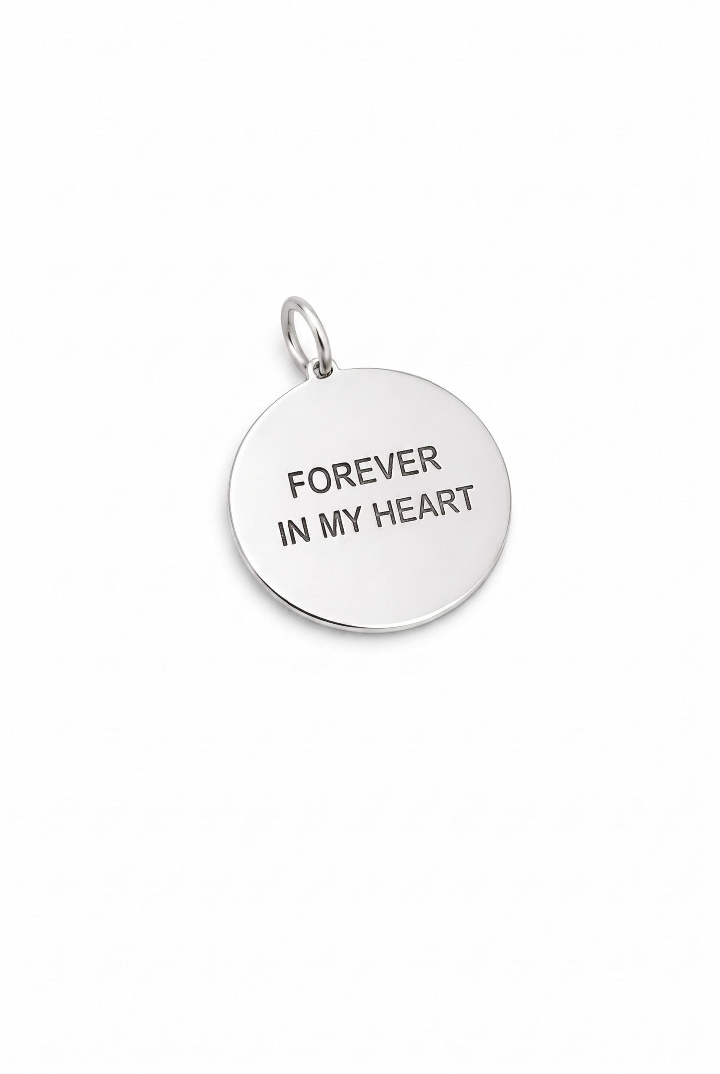 "Coordinated Medal" Pendant Necklace - 925 Sterling Silver
