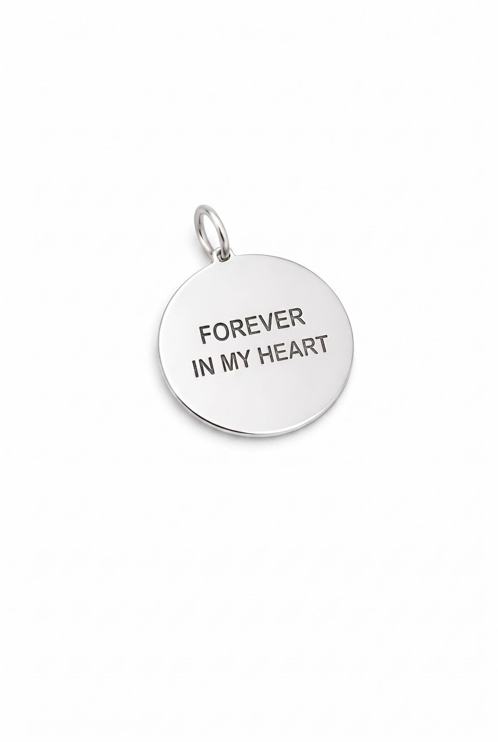 "Coordinated Medal" Pendant Necklace - 925 Sterling Silver