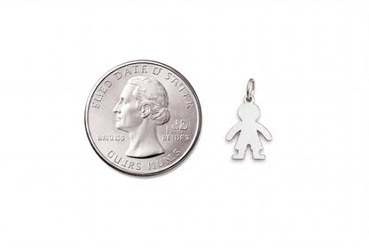 "Smooth Boy" Pendant Necklace - 925 Sterling Silver