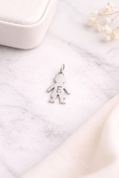"Smooth Boy" Pendant Necklace - 925 Sterling Silver