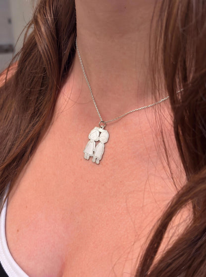 "Sibling Bond" Pendant - 925 Sterling Silver