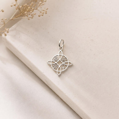 "Witches Knot" Pendant - 925 Sterling Silver