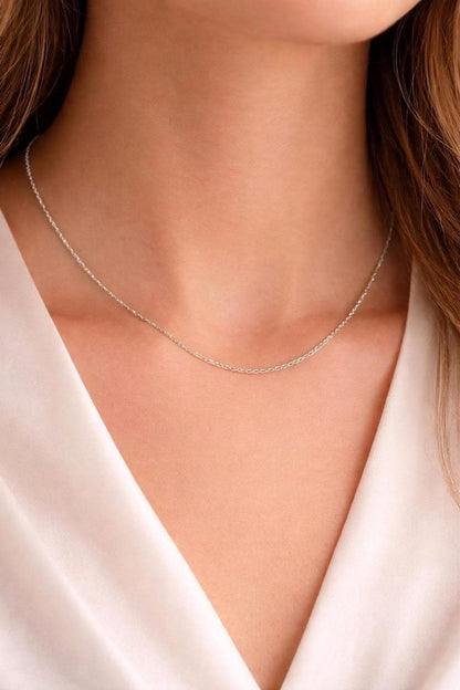 "Slim Latin Cross" Pendant - 925 Sterling Silver