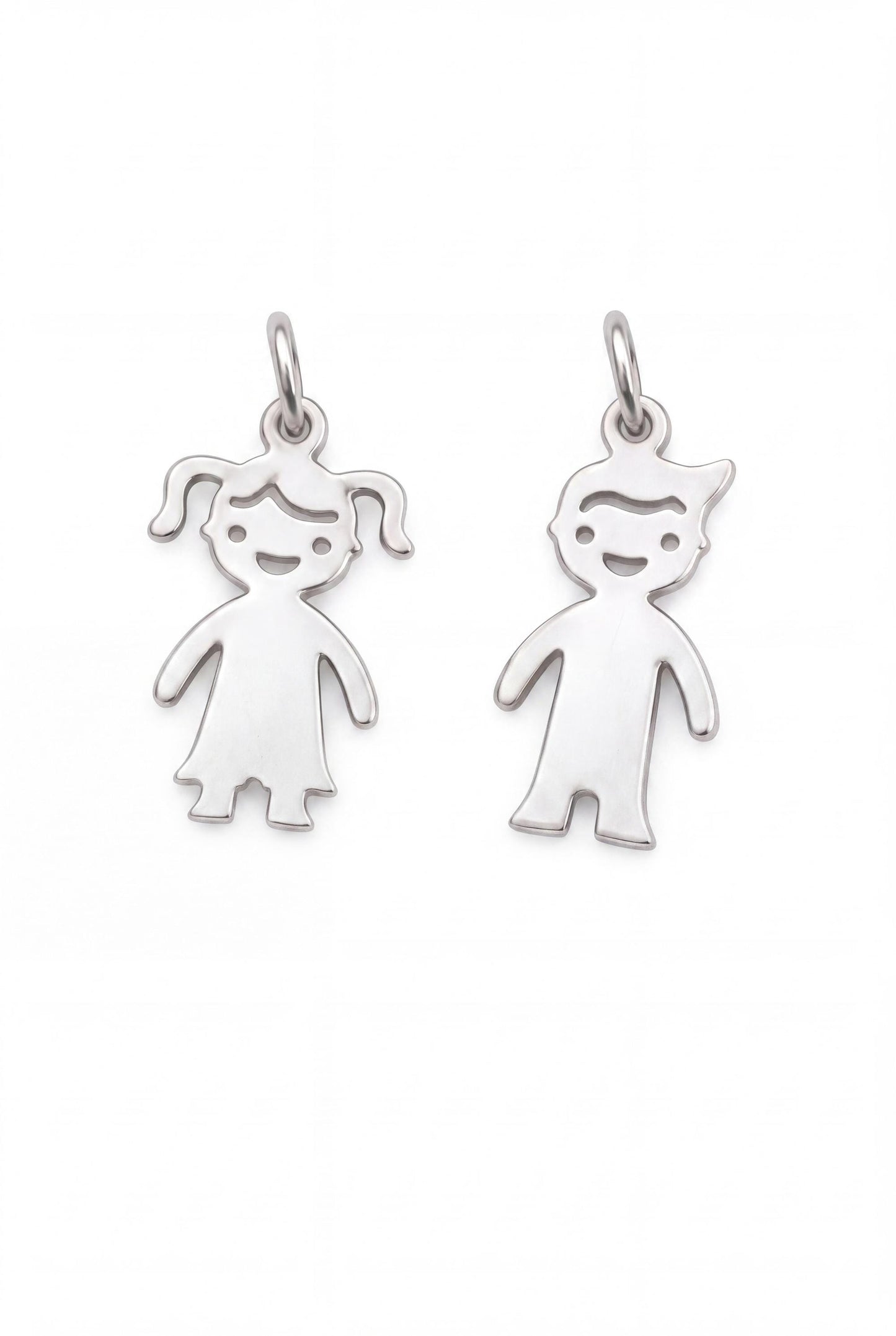 "Little Boy" Pendant Necklace - 925 Sterling Silver