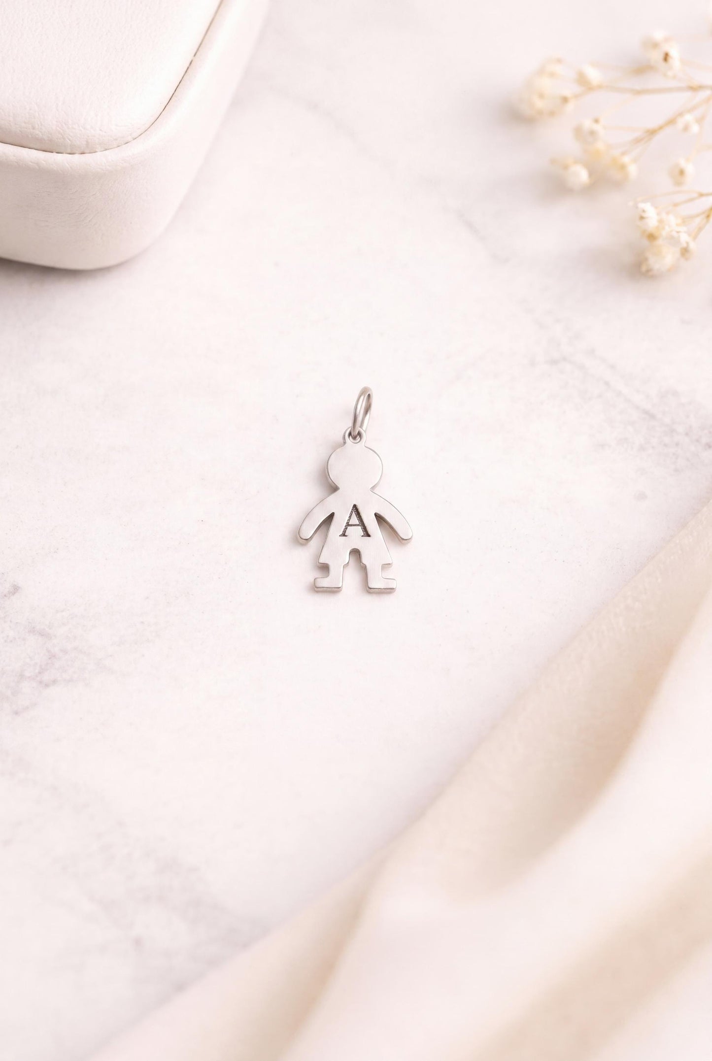 "Smooth Boy" Pendant Necklace - 925 Sterling Silver