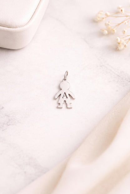 "Smooth Boy" Pendant Necklace - 925 Sterling Silver