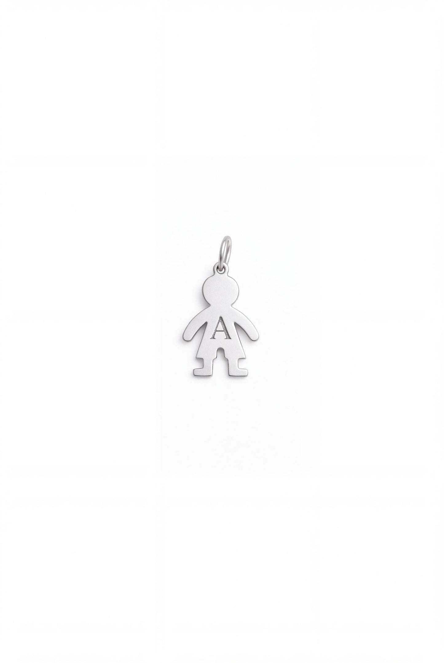 "Smooth Boy" Pendant Necklace - 925 Sterling Silver
