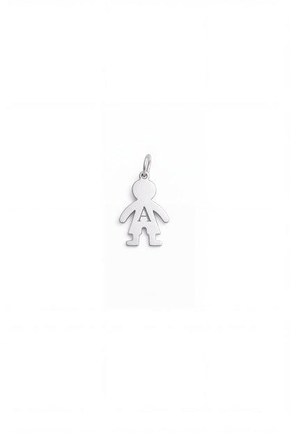 "Smooth Boy" Pendant Necklace - 925 Sterling Silver