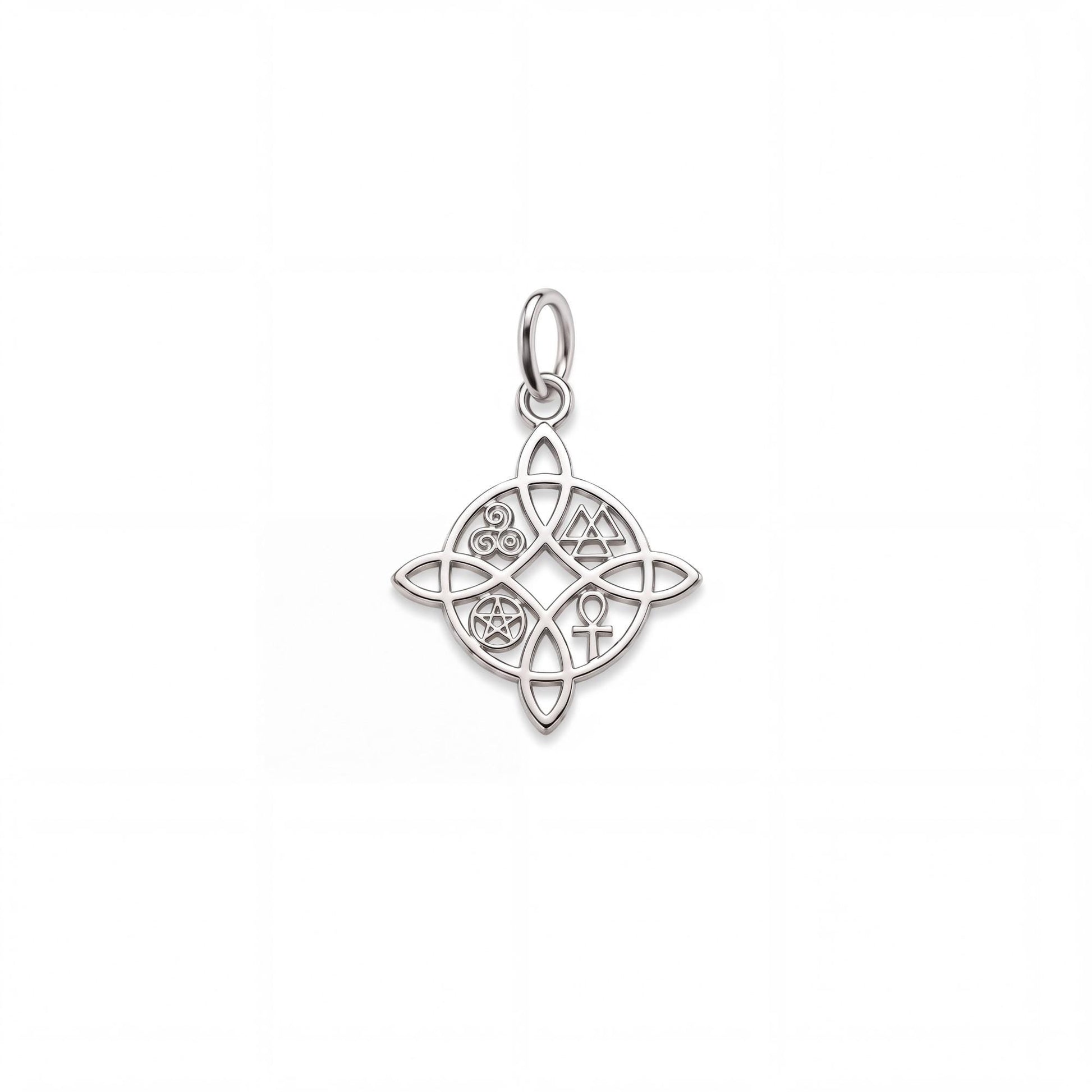 "Witches Knot" Pendant - 925 Sterling Silver