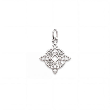 "Witches Knot" Pendant - 925 Sterling Silver