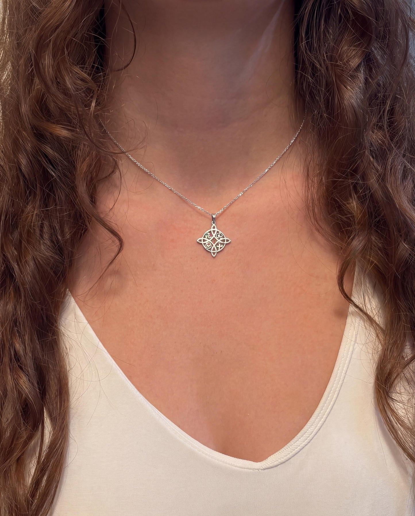 "Witches Knot" Pendant - 925 Sterling Silver