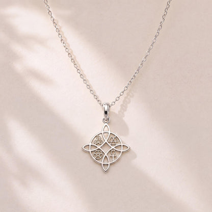 "Witches Knot" Pendant - 925 Sterling Silver
