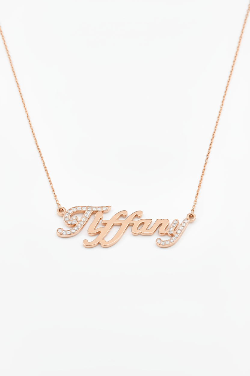 14k Name Necklace